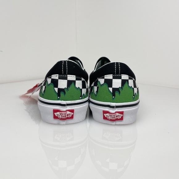 Vans Marvel Incredible Hulk Skate Shoes Slip on Low Checkered Mens 9.5 Womens 11 - Picture 3 of 7